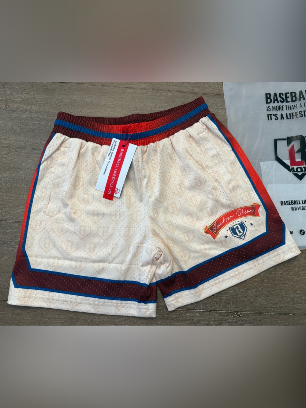 Baseball Lifestyle 101 Jackson Olson Showman Shorts